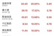 事业顺景“苏超”爆火！300651，“20cm”涨停