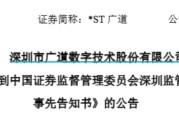 事业顺景顶格重罚！*ST广道实控人被终身市场禁入
